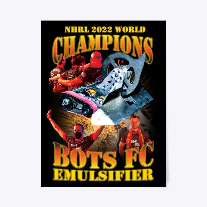 Official Bots FC Championship Gear!