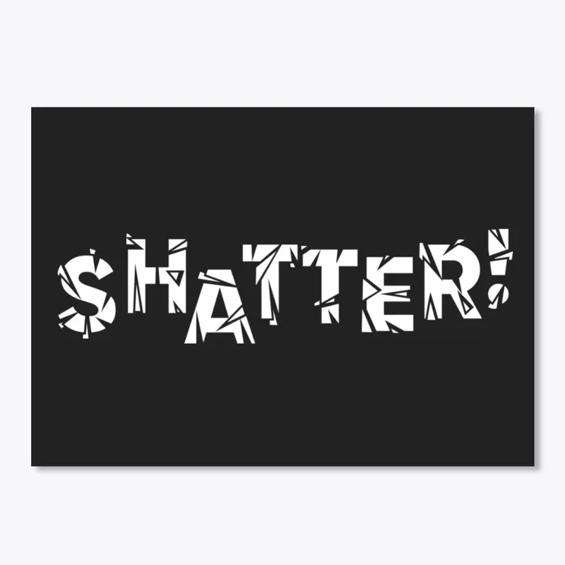 Shatter! Logo Sticker